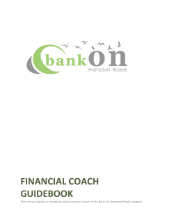 financial coach guidebook