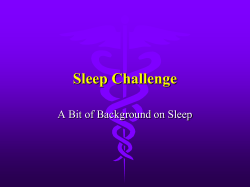 Sleep - mumstudents.org