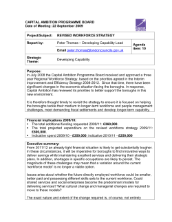 CAPITAL AMBITION PROGRAMME BOARD Date of Meeting: 22