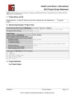 Health Quality Artifact Expression Logic Logical - HL7 Wiki