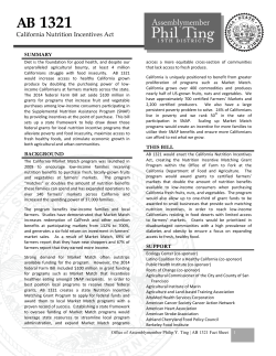 AB 1321 - Roots of Change
