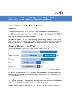 3 Major Firms Handle The Most AIA Reviews