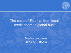 Martin Lindpere, Bank of Estonia 26/06/09