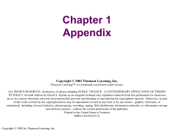 Figure 1A.1 Indifference Curves - FSE