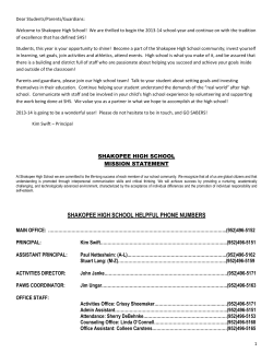 shakopee high school - Shakopee Public Schools