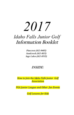 2006 - Idaho Falls Golf