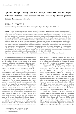 Optimal escape theory predicts escape behaviors beyond flight