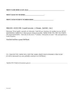 first prelim - Cornell University