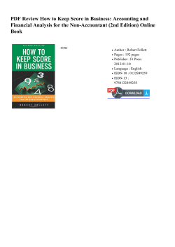 PDF Review How to Keep Score in Business