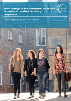 From strategy to implementation: the second evaluation