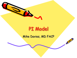 PI Model - Chinook Primary Care Network