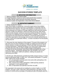 Program Successes Template