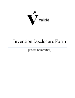 Case Description - patent