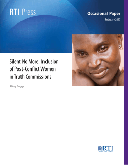 Silent No More: Inclusion of Post