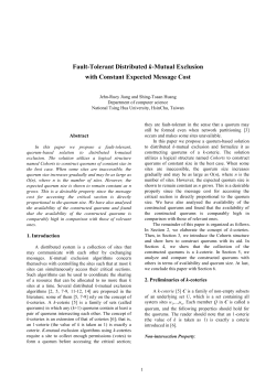 Fault-tolerant distributed k-mutual exclusion with constant expected