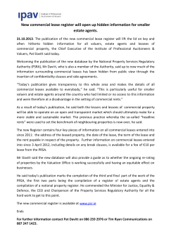 New commercial lease register will open up hidden information for