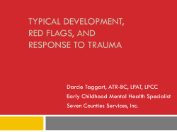 Development Red Flags and Trauma