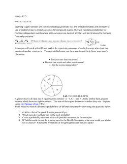 A giant wheel is divided into 5 equal sections