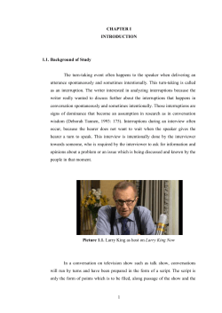 1 CHAPTER I INTRODUCTION 1.1. Background of Study The turn