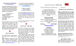 Feb 2017 - Kansas City - St. David`s Welsh Society of Greater
