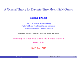 A General Theory for Discrete-Time Mean