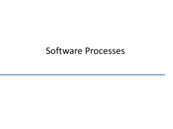 Software Processes