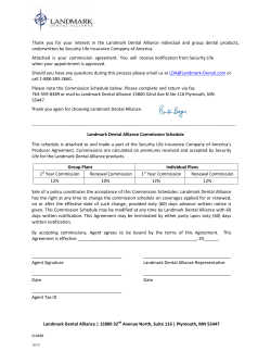 Thank you for your interest in the Landmark Dental Alliance