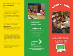 A fun, interactive game which increases awareness about