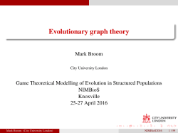 Evolutionary graph theory