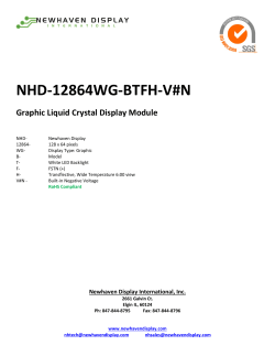NHD-12864WG-BTFH-V#N