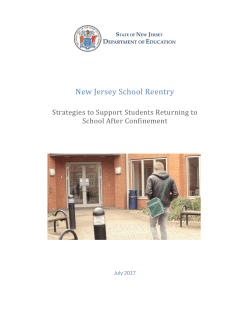 Strategies to Support Students Returning to School After Confinement
