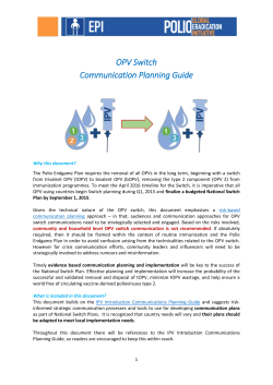 Communication Planning Guide