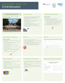 PROJECT GOALS IMPROVEMENT STRATEGIES VENTILATOR