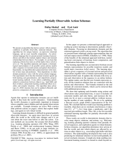 Learning Partially Observable Action Schemas