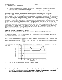 5-1 Estimating with Finite Sums