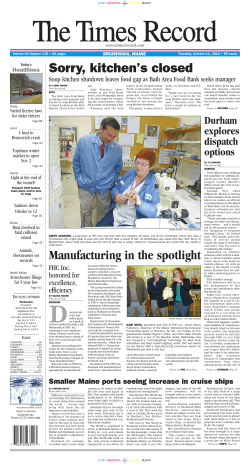 The Times Record - Brunswick, Maine