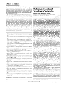 Collective Dynamics of Small