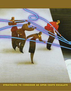 strategies to consider as opeb costs escalate