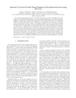 Quantum Creep and Variable Range Hopping of One