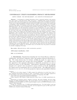 Universally Utility-Maximizing Privacy Mechanisms