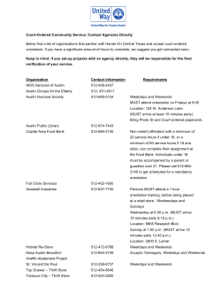 Court Ordered Volunteer Opportunities (1)