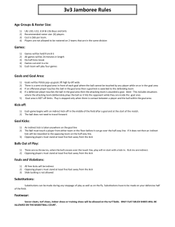 3v3 Jamboree Rules