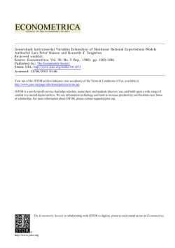 Generalized Instrumental Variables Estimation of Nonlinear Rational