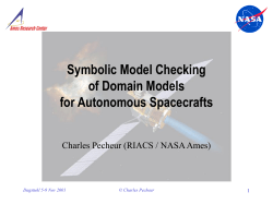 Symbolic Model Checking of Domain Models for Autonomous