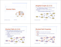 Shortest Path Properties