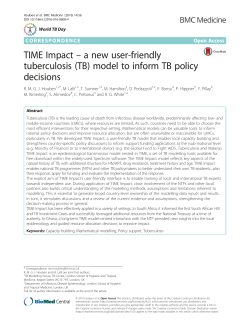 TIME Impact - World Health Organization