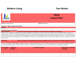 6th PreAlgebra Modern Living