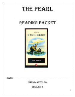 The Pearl by John Steinbeck