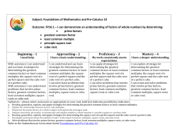 Foundations of Mathematics and Pre