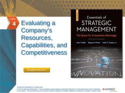 Essentials of Strategic Management 4e